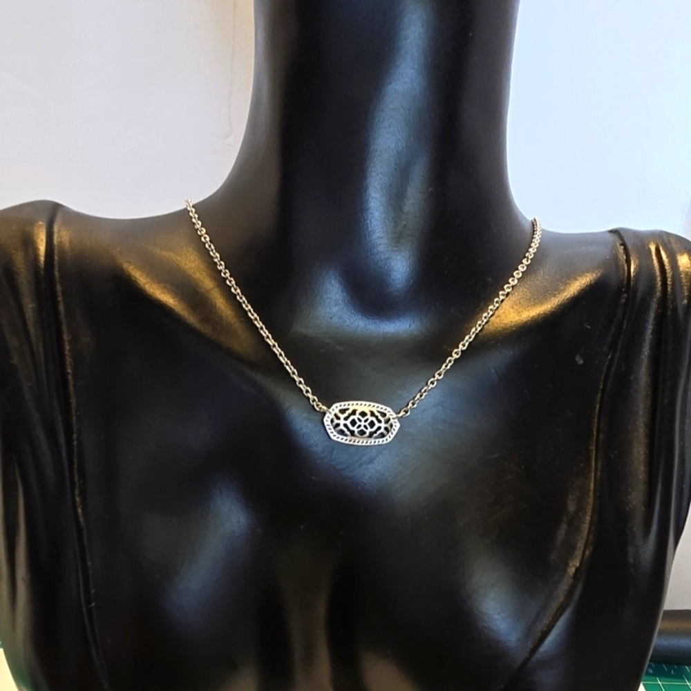 Kebdra Scott Necklace Silver Tone